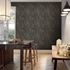 Non-woven wallpaper texture pattern black 10392-15 2