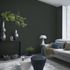 Non-woven wallpaper textile look black glitter 10281-15 3