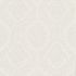 Non-woven wallpaper ornaments white cream metallic 10288-14 2