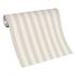 Non-woven wallpaper striped cream beige metallic 10290-02 5