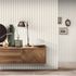 Non-woven wallpaper striped cream beige metallic 10290-02 1