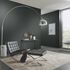 Vliestapete Maserung Schwarz Metallic 10291-15 Raum 3
