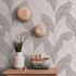 Vliestapete Floral Beige Grau Metallic 10282-38 Zimmer 3