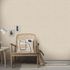 Non-woven wallpaper fabric look beige silver 10285-38 3