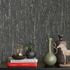 Non-woven wallpaper black silver metallic 10348-15 1
