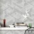 Non-woven wallpaper graphic grey silver metallic 10353-10 3