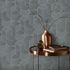 Non-woven wallpaper 3D effect grey silver metallic 10384-47 3
