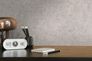 Vliestapete Kreise Braun Silber Metallic 39656-2 Raum 4