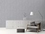 Vliestapete Kreise Grau Silber Metallic 39656-5 Wohnzimmer 1