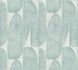 Non-woven wallpaper leaves abstract blue grey 39658-5 2
