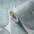 Non-woven wallpaper leaves abstract blue grey 39658-5 6