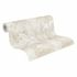 Vliestapete Blätter Textiloptik Beige Weiß 39647-4 Rolle 5