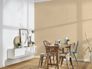 Non-woven wallpaper plain linen look beige 39651-8 1