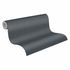 Vliestapete Einfarbig Leinenoptik Schwarz 39652-4 Rolle 6