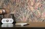Vliestapete Floral Dschungel Schwarz Beige Rot 39653-1 Raum 4