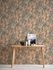 Vliestapete Floral Dschungel Schwarz Beige Rot 39653-1 Zimmer 5