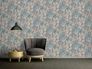 Vliestapete Floral Dschungel Blau Grün Rot 39653-2 Wohnzimmer 1