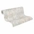 Vliestapete Floral Dschungel Grau Beige Creme 39653-4 Rolle 6