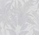 Vliestapete Blattmuster Grau Gold Metallic 39654-1 2