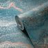 Vliestapete Wellen Abstrakt Blau Gold Metallic 39659-1 Detail 3