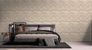 Vliestapete Wellen Abstrakt Grau Gold Metallic 39659-2 Schafzimmer 1