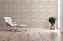 Vliestapete Wellen Abstrakt Beige Silber Metallic 39659-6 Wohnzimmer 1