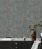 Vliestapete Betonoptik Grau Gold Metallic 39670-1 Raum 4