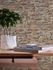 Non-woven wallpaper 3D stone brown grey 38815-1 1
