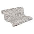 Non-woven wallpaper 3D stone dark grey white 38815-2 5