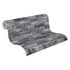 Vliestapete 3D Backsteinoptik Grau Anthrazit 38812-4 Rolle 5
