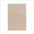 Samoa rug plain brown deep pile woven rug Astra 1