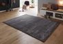 Savona rug plain anthracite high-pile carpet Astra 5