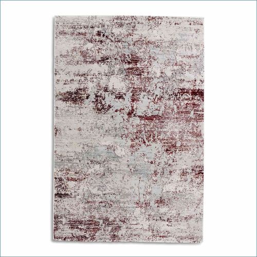 Teppich Antea Vintage Shabby rot creme Kurzflor Astra