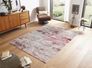 Teppich Antea Vintage Shabby rot creme Kurzflor Astra Raum 6