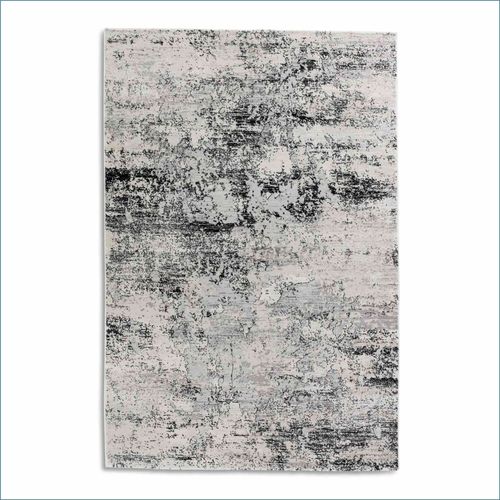 Teppich Antea Vintage Shabby schwarz beige Kurzflor Astra
