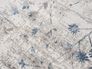 Teppich Antea Blumen blau Kurzflor pflegeleicht Astra Detail 4