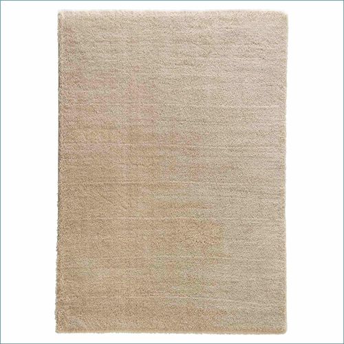 Teppich Salerno einfarbig hellbraun Hochflor Astra