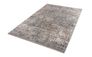 Carpet Sarezzo graphic grid grey brown short pile Astra 7