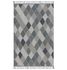 Outdoor Teppich Trevi Rauten Muster blau grau Astra 1