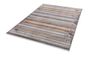 Carpet Calea stripes orange blue gray short pile Astra 6