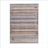 Carpet Calea stripes orange blue gray short pile Astra 1