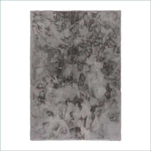 Faux fur Schöner Wohnen Tender plain grey brown carpet