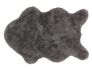 Kunstfell Tender uni grau braun Teppich shape Schöner Wohnen 4