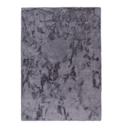 Faux fur Schöner Wohnen Tender plain anthracite carpet
