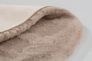 Kunstfell Tender uni braun Teppich shape Schöner Wohnen Detail 11