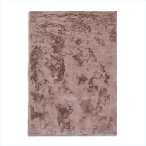 Faux fur Schöner Wohnen Tender plain old pink carpet