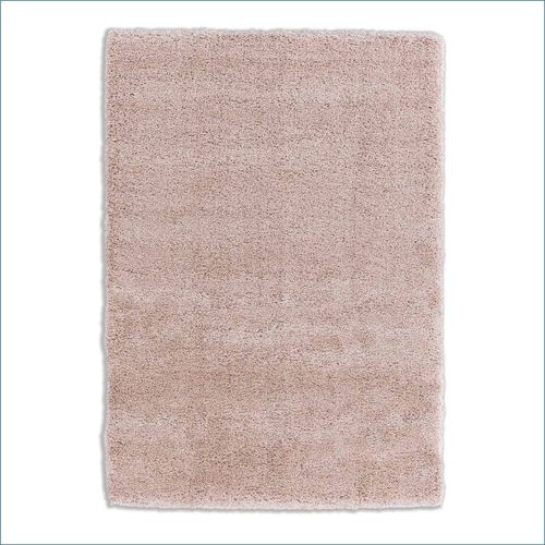 Rug Schöner Wohnen Savage plain pink shaggy pile