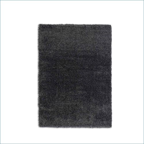 Rug Schöner Wohnen Savage plain anthracite carpet