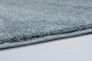 Teppich Pure einfarbig türkis Hochflor Schöner Wohnen Kante 3