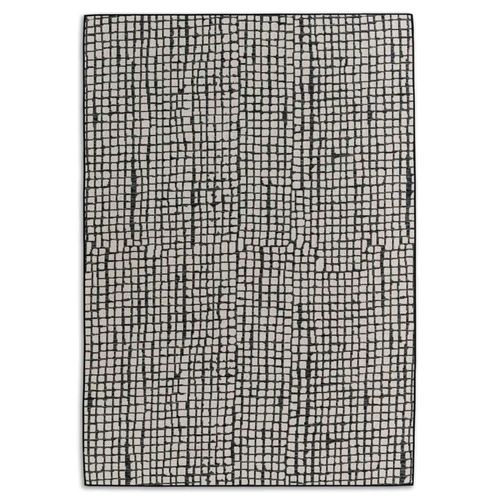 Outdoor carpet Schöner Wohnen Parkland grid anthracite